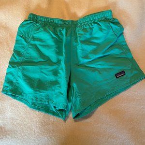 Patagonia Baggies Turquoise Women's XS